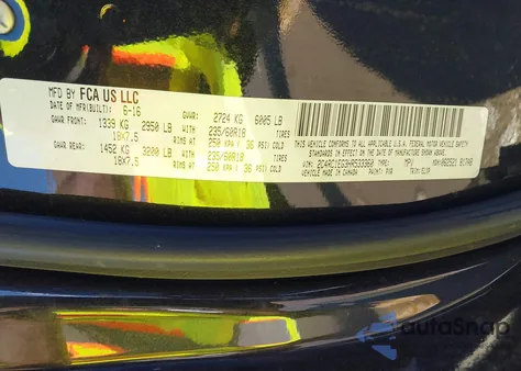 2017 Chrysler Pacifica Touring-L Plus from USA, damaged, VIN 2C4RC1EG3HR533360